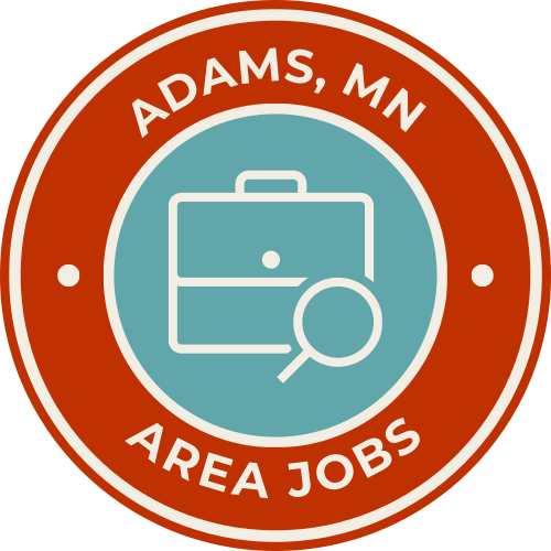 ADAMS, MN AREA JOBS logo